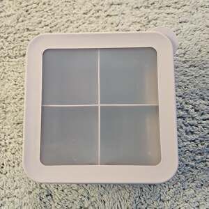 Figmint Snack Bento Box Divided 4 Compartments Keeps Food Separated